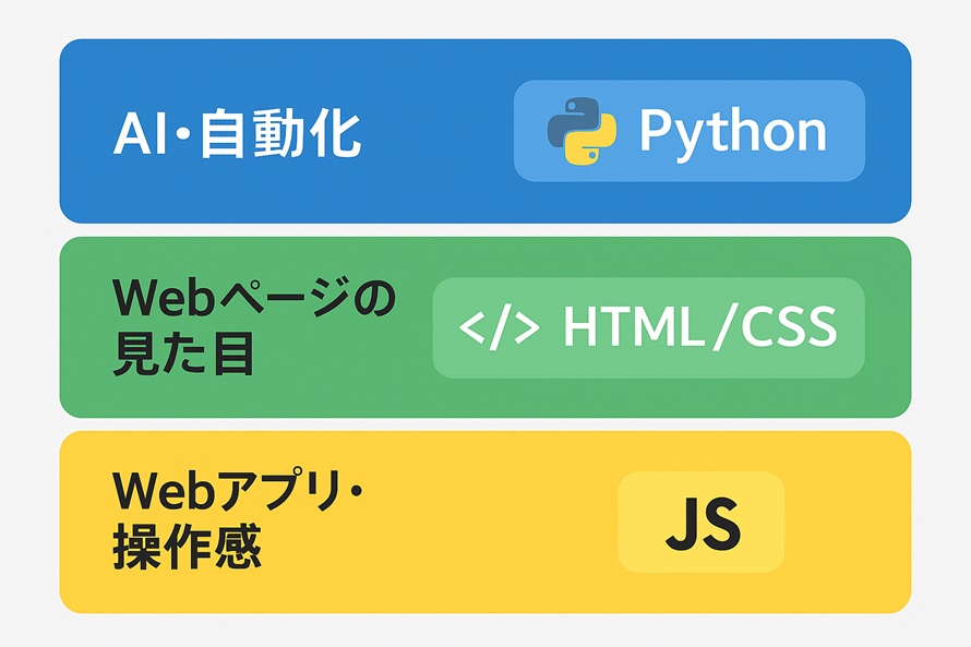 言語選びの基準と使いどころ