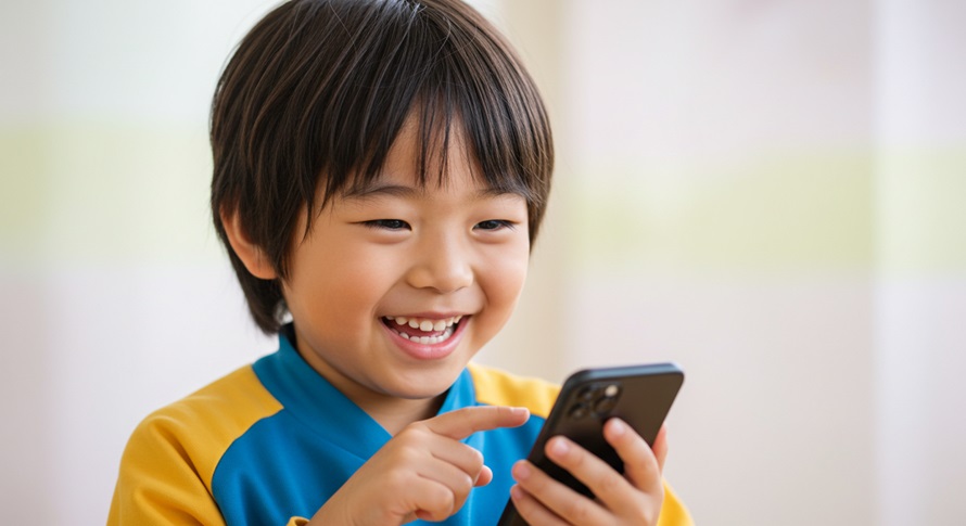 子ども用スマホゲームアプリ