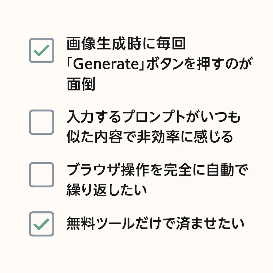 チェックリスト