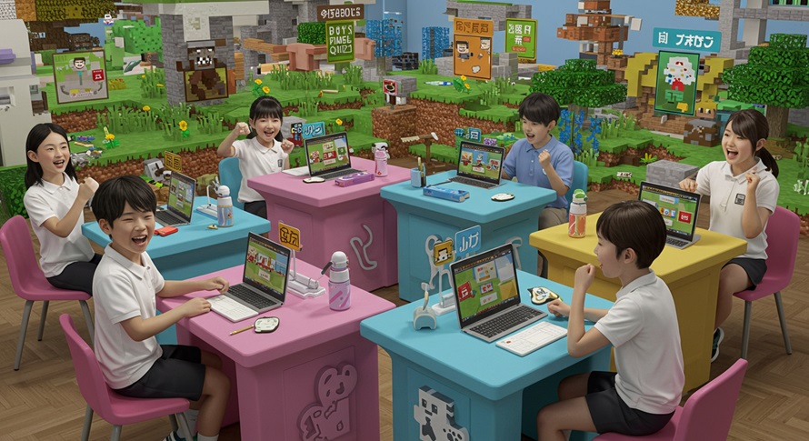 マイクラが好きな小学生