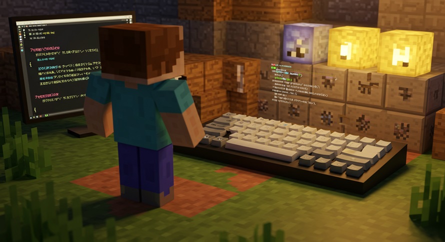PCでマイクラ