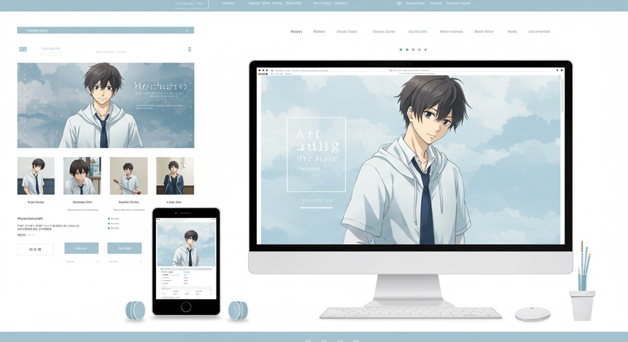 自作のWebサイト