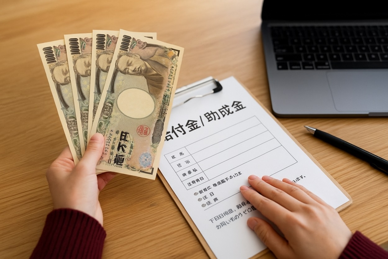 給付金や助成金